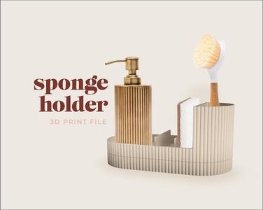 Sponge Holder 3D Print File STL