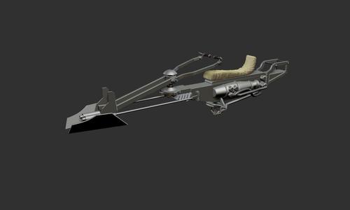 The Mandalorian speeder