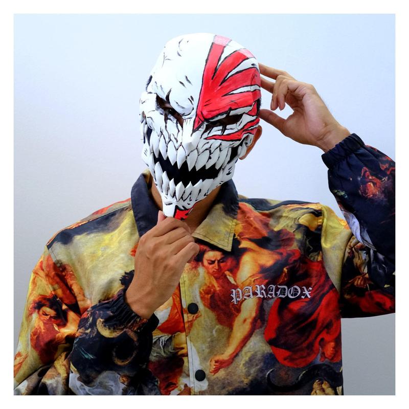 Bleach Ichigo Hollow Mask – Movable Jaw – Anime Cosplay