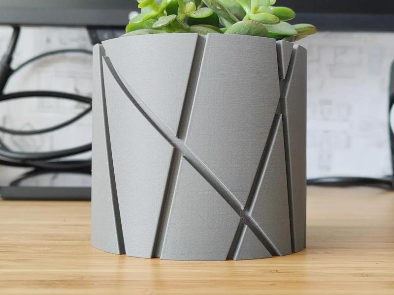 Line Plant pot and Planter – Vase mode design