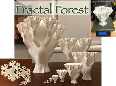 Fractal Forest – Vase Mode