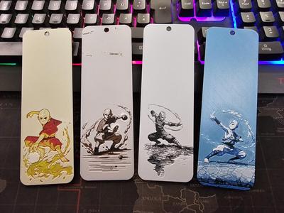 Avatar Bookmark collection – HueForge