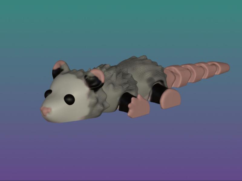 Articulated Opossum