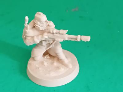 WW1 SOLDIER SNIPER-28MM Wargaming sniper miniature