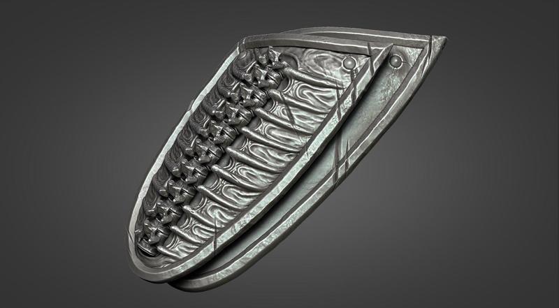 Lich King armor – leg 1