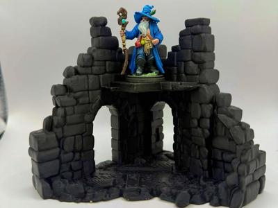 Ruined building – DND wargaming terrain