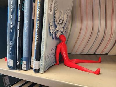 BOOKIES (Low Poly Modern Bookends) (No Supports!)