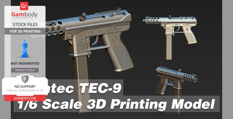 Intratec TEC-9 1/6 Scale