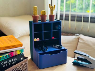 Desk Organizer – Shelf and Drawer