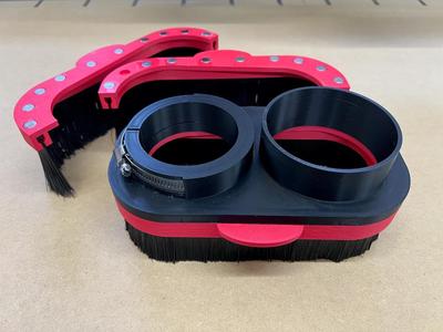 80mm Spindle Dust Shoe with 4″ Dust Collection