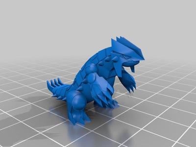 Groudon (Remeshed, Fixed, Reduced)