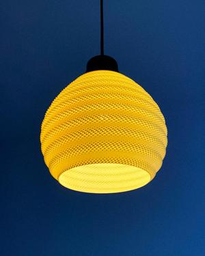Cora Pendant Lamp – Spiral Lampshade