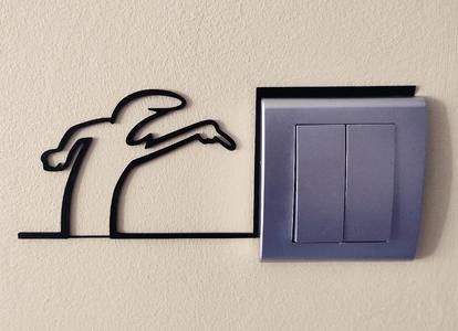 Funny Light Switch Gadget – La Linea Balum 29
