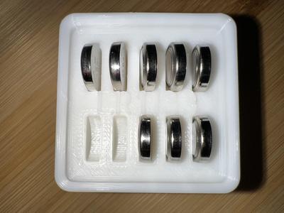 Gridfinity 1×1 LR1133 (AG10, LR54) Storage Bin
