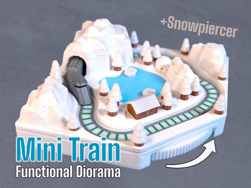 Mini Train – Arctic Diorama (Snowpiercer)