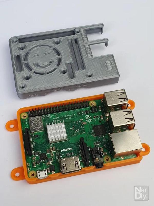 Raspberry Pi 3 Housing by Nerdiy.de
