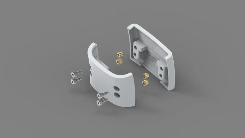 Logitech Pro X Headset Plastic Repair Parts