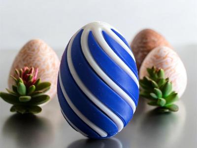 Spiral Easter Egg
