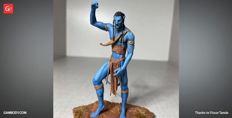 Jake Sully 3D Printing Figurine | Assembly