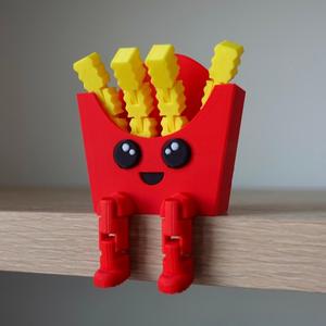 Fidget Fries Buddy (Mini Articulated Fidget Toy)