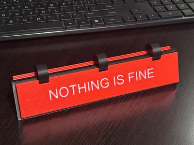 Funny Office Desk Sign – 16 Different Phrases