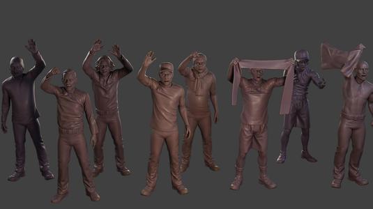 Casual Male Ovation CMO1 Pack1 3D Model Collection