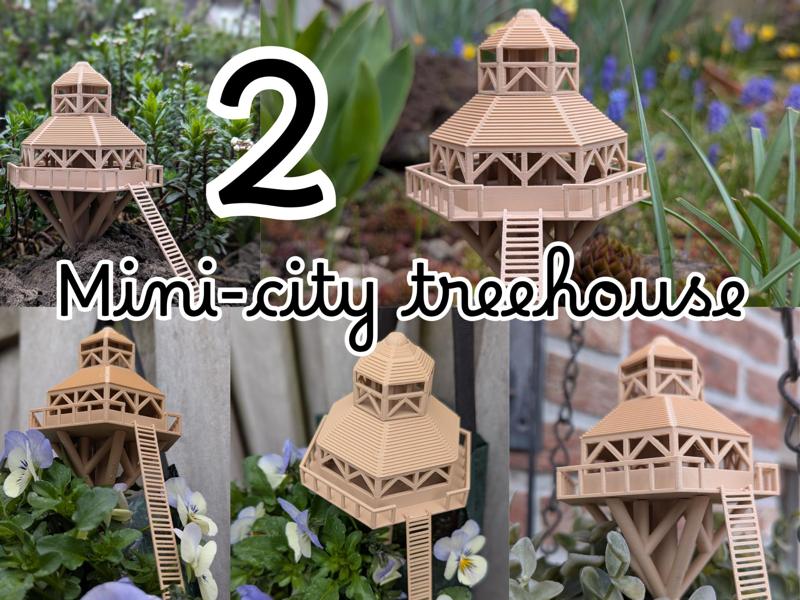 Mini city treehouse PART 2