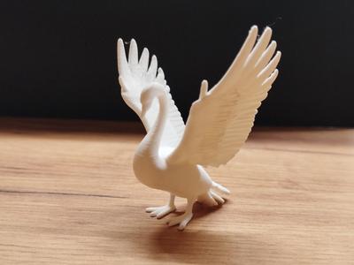 Swan sculpture