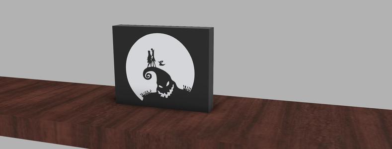 Nightmare Before Christmas Lightbox