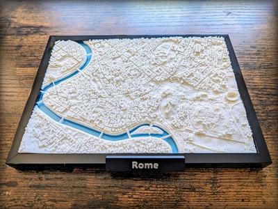 Rome Italy 3D Miniature