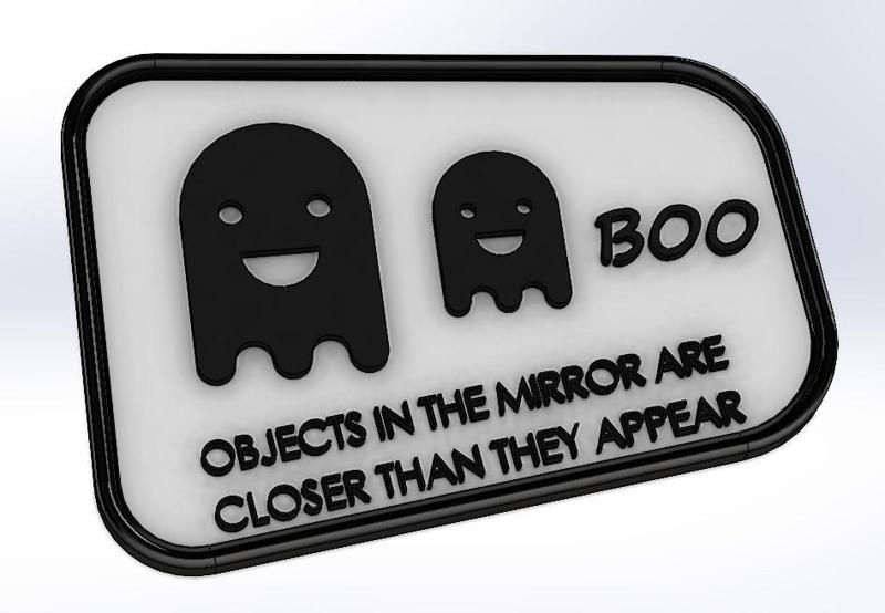 Ghosts in the mirror are closer than they appear