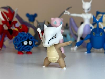 Marowak (Pokemon) 4 colors 43mm Tall