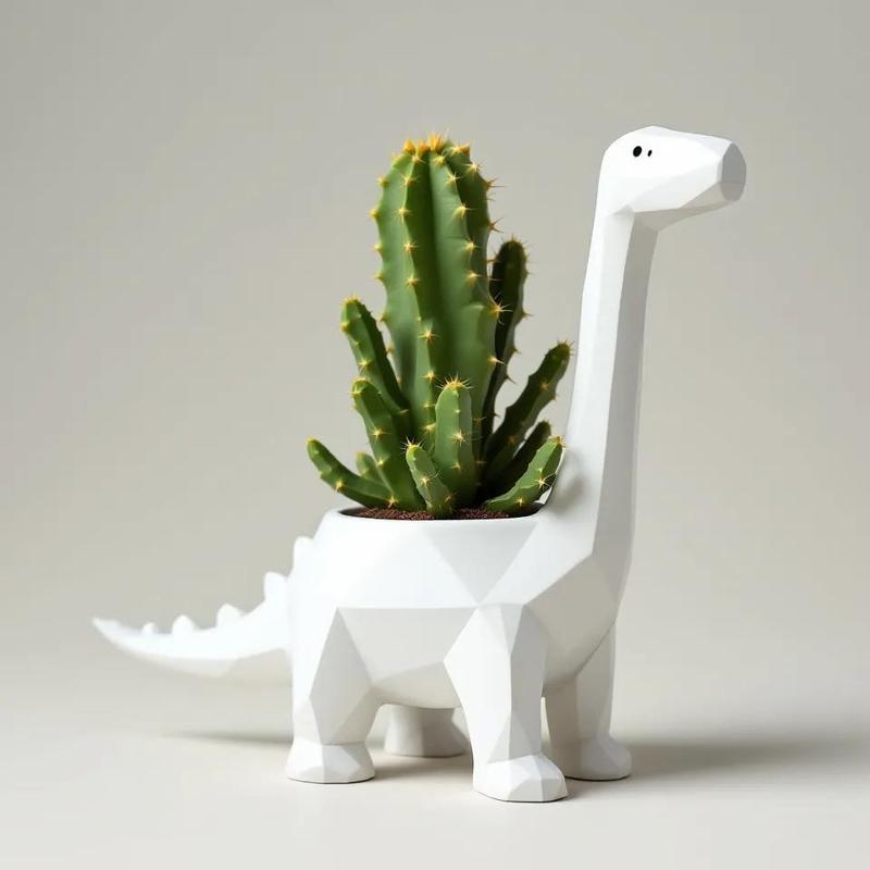Dino Pot & Vase – Unique Home Accent