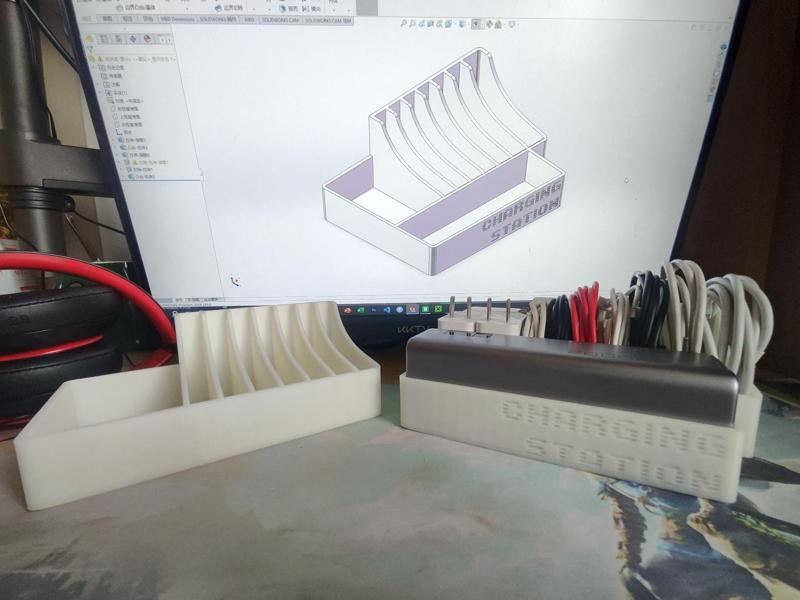 Desktop Cable Organizer Plus Version (Compatible with Anker PowerCore 15000)