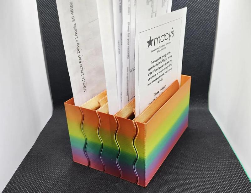 Scalable Letter/Mail Organizer – Vase Mode