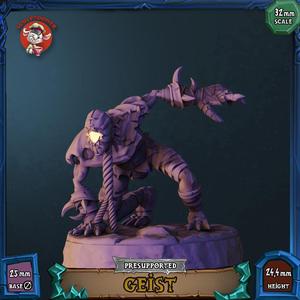 Geist – 32mm scale pre-supported miniature