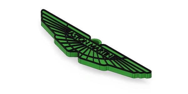 Aston Martin F1 Team Multicolor Keychain   
