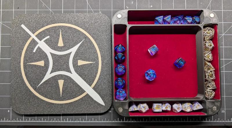 Stormlight Archive - Series Logo - Lid for NokBox TTRPG Dice Box   