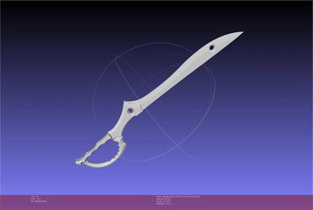 Kill La Kill Ryuko Scissor Blade Printable Assembly