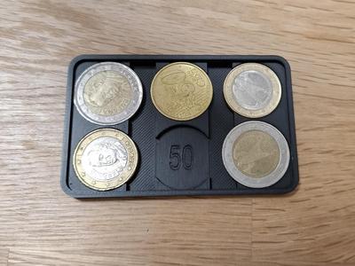 Cashholder slide in for wallets