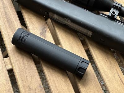 Surefire-Style Airsoft Suppressor for SSG-10 