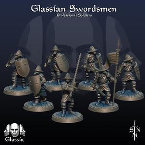 Glassian Swordsmen