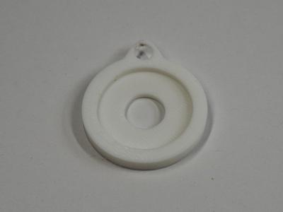 Shopping cart token  keychain holder 