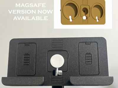 Multi Dock - Dual Phone and Watch or Tablet Stand