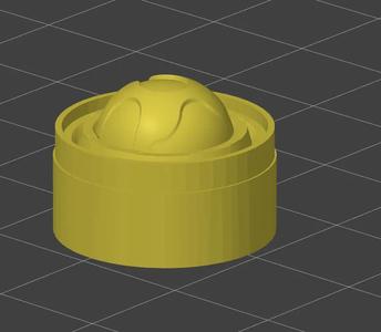 Supportless Paint Bottle Topper for AK brand caps   