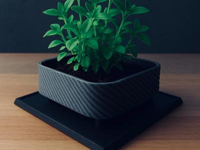 Small minimalist planter
