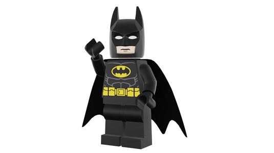 3D print minifigure - Batman - V2