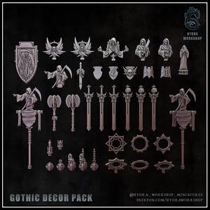 Gothic decor pack