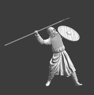 Viking warrior – throwing spear