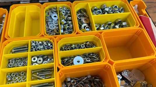 Dewalt TSTAK organiser inserts (should fit some other Stanley / Black & Decker products)
